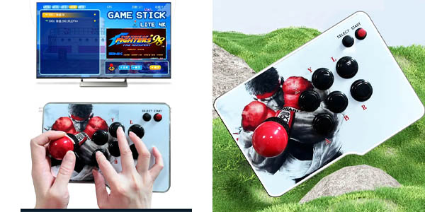 Consola retro Game Stick Lite con 2 joystick Bluetooth