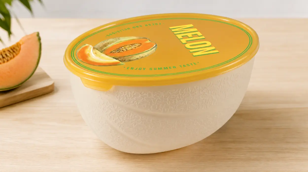 Conserva el melón cortado en tu nevera sin ocupar de más: Snips Guarda Melón de 2 L