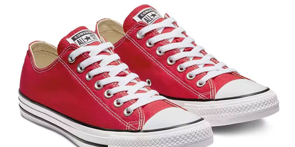 Converse All Star rojo oferta