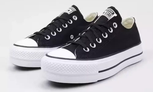 Zapatillas Converse de lona baratas negras