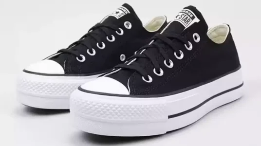 Zapatillas Converse de lona baratas negras