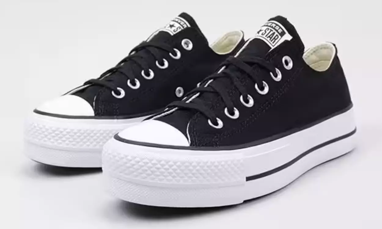 Zapatillas Converse de lona baratas negras