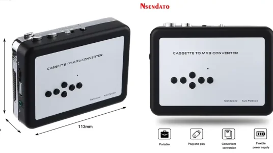 Conversor de cassettes a MP3 Ezcap 231