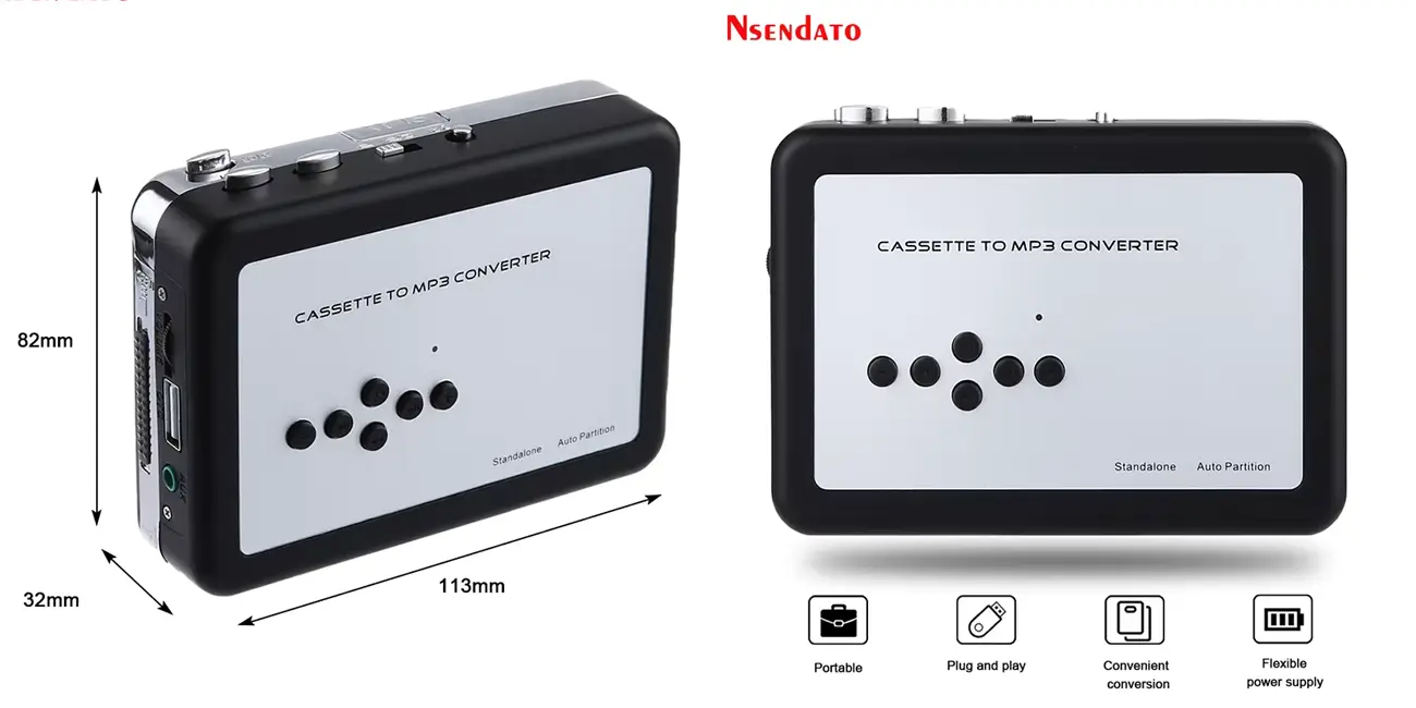 Conversor de cassettes a MP3 Ezcap 231