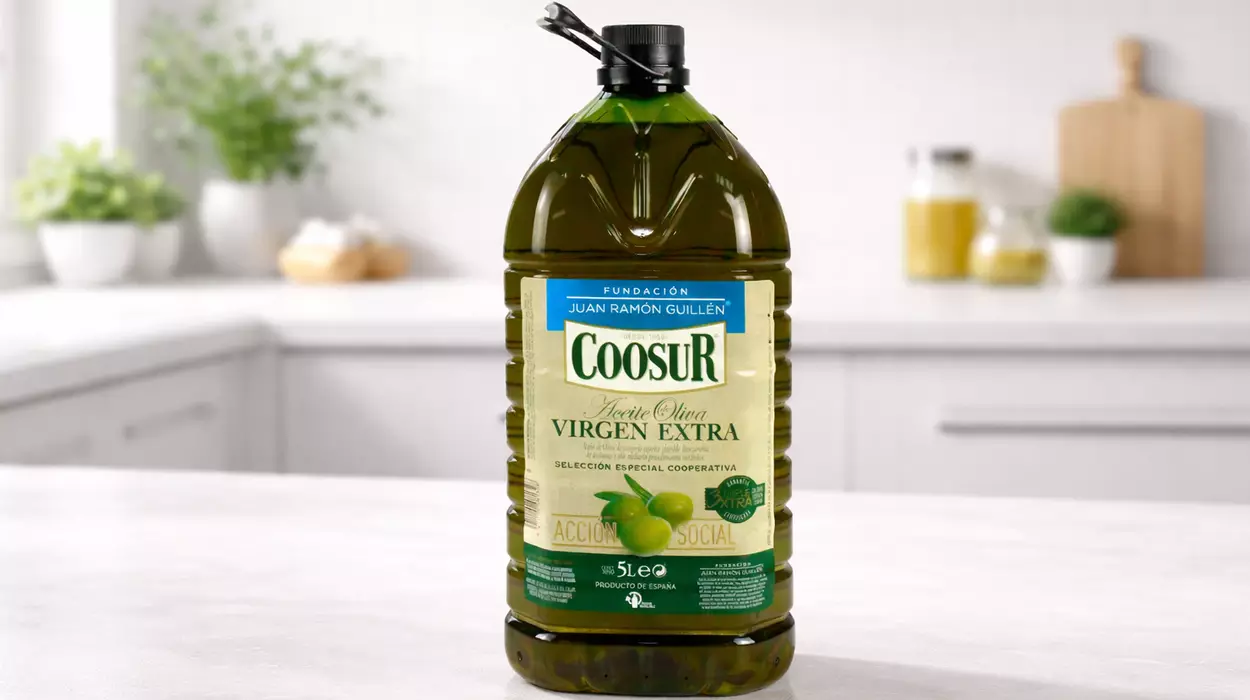 Coosur Aceite de Oliva Virgen Extra Selección Cooperativa de 5L Fundación Juan Ramón Guillén
