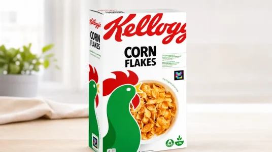 Kellogg's Corn Flakes 500g, copos de maíz clásicos para un desayuno nutritivo