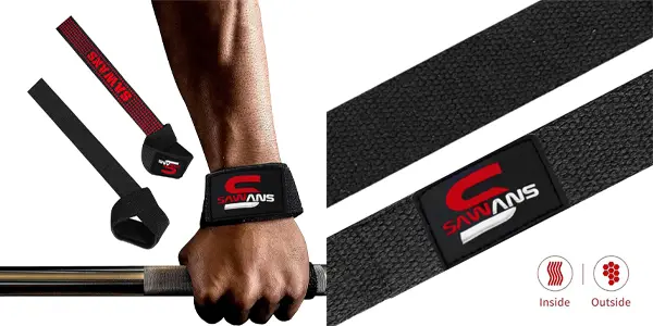 Correas de levantamiento de pesas SAWANS
