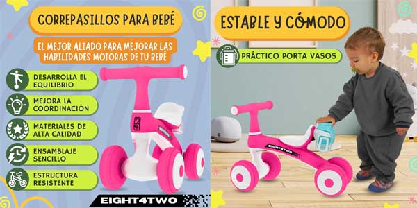 Correpasillos bebé Eight4two oferta