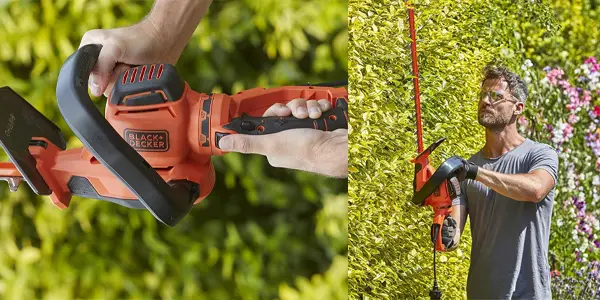 Cortasetos eléctrico Black + Decker de 650W