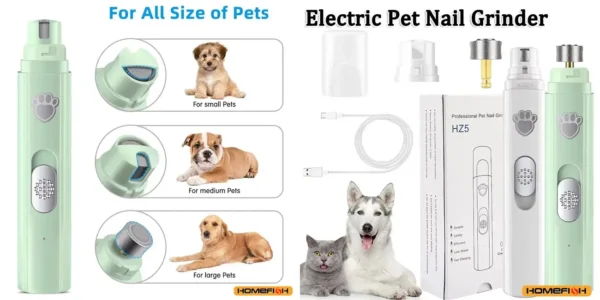 Cortaúñas eléctrico para mascotas