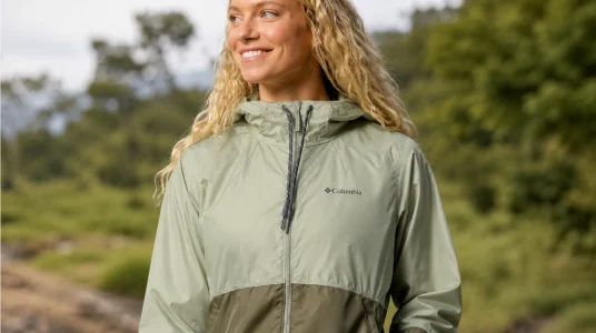 Chaqueta cortavientos Columbia Flash Forward II para mujer