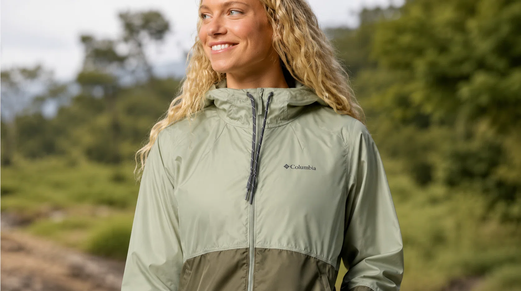 Chaqueta cortavientos Columbia Flash Forward II para mujer