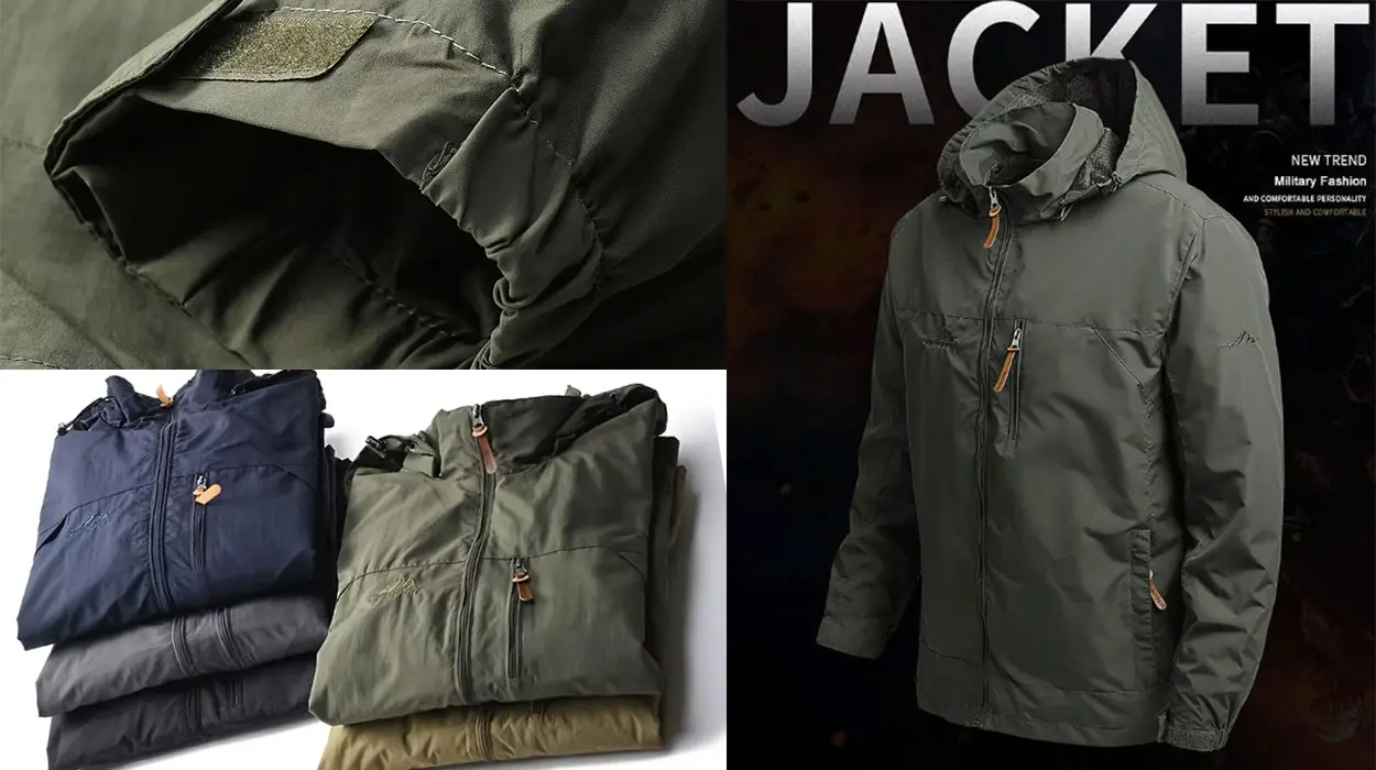 Cortavientos táctico para hombre barato