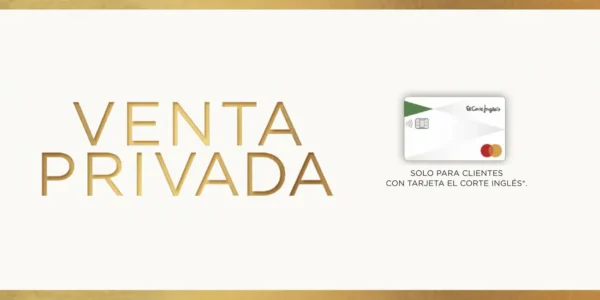 El Corte Inglés venta privada