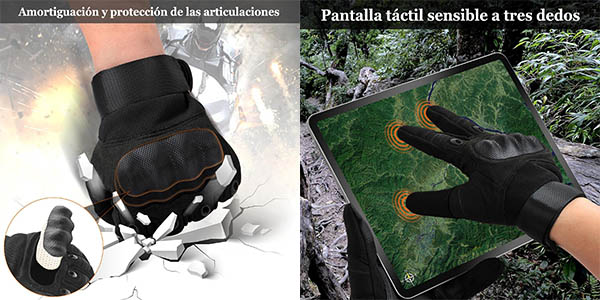Cozome guantes táctiles moto baratos