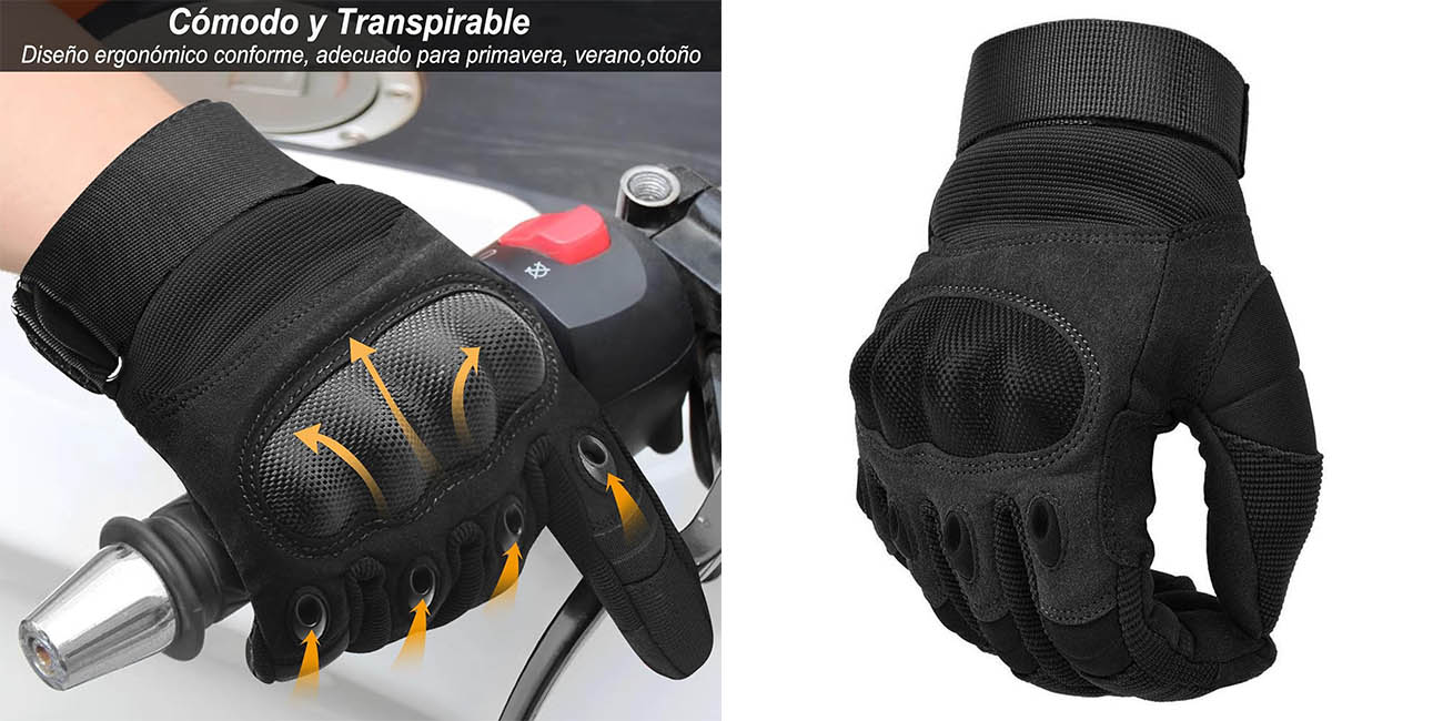 Cozome guantes táctiles moto oferta