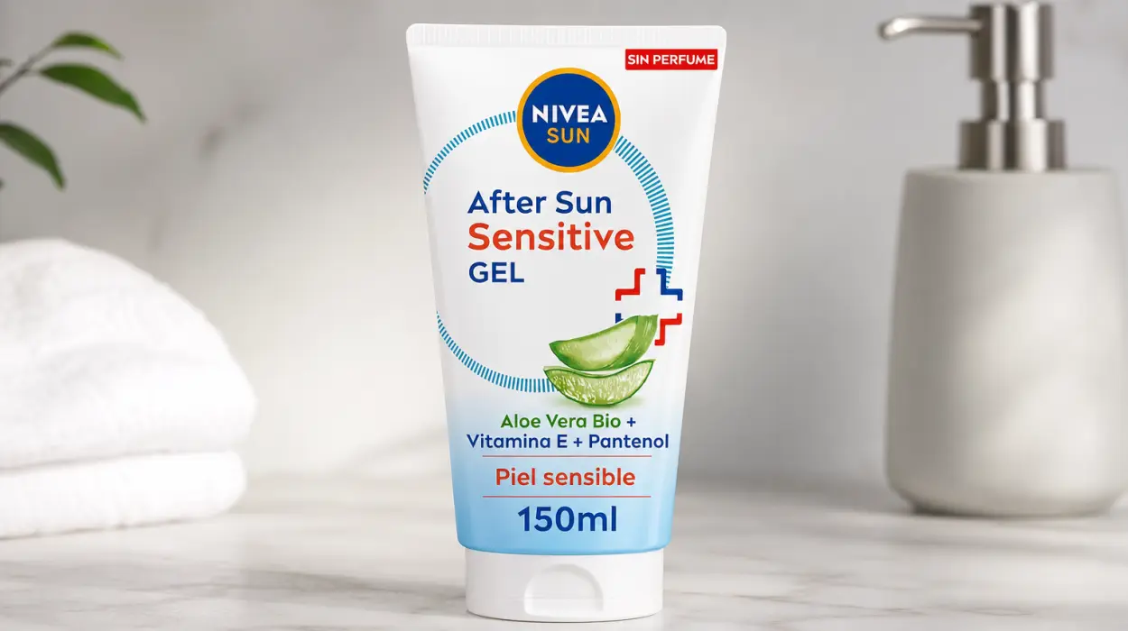 NIVEA SUN After Sun Sensitive Gel-Crema de 150 ml para piel sensible