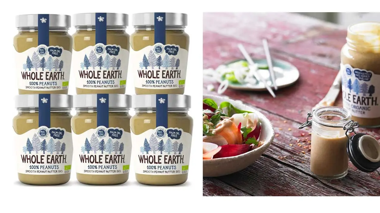 crema de cacahuete Whole Earth