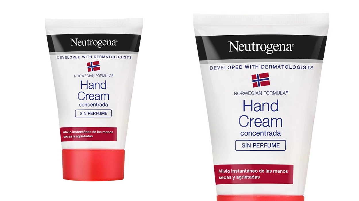 crema de manos Neutrogena concentrada sin perfume de 50 ml