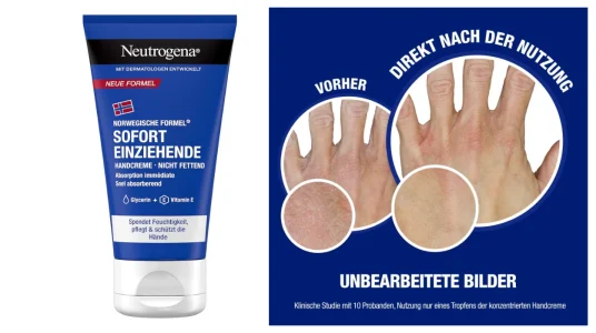 Crema Neutrogena para manos secas