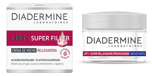 Crema de noche Diadermine Lift+ Super Rellenador de 50 ml