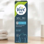 Crema depilatoria Veet Men para pecho, espalda, brazos y piernas, pieles sensibles, 200 ml