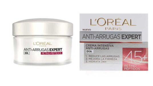 Crema de día L'Óreal expert anti arrugas retino péptidos barata