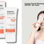 Crema facial antimanchas Babaria SPF50 barata