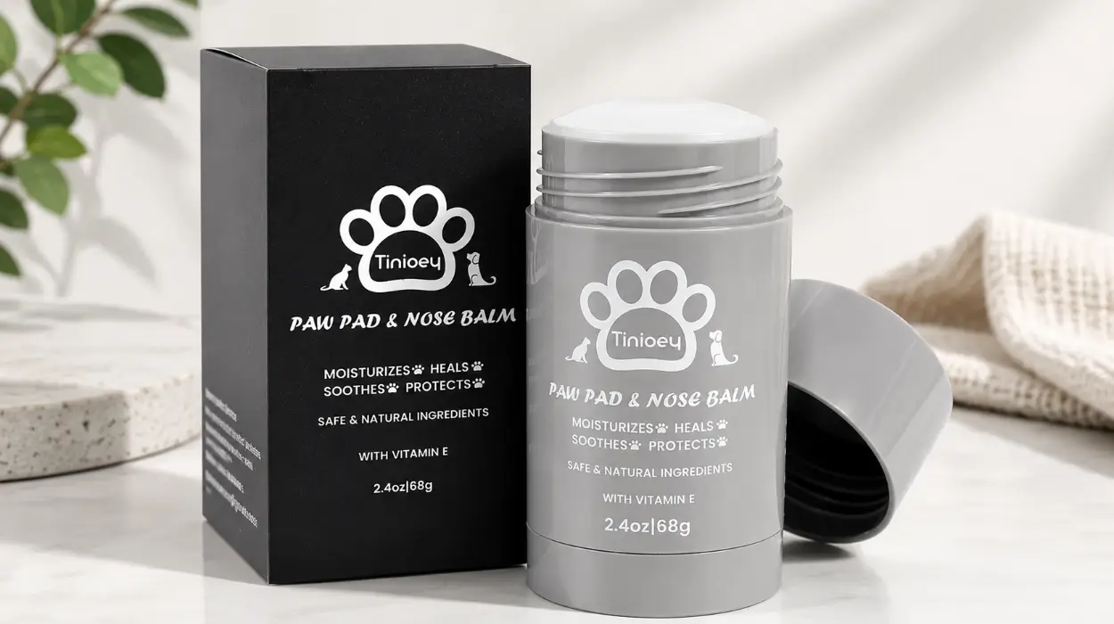 Crema Tinioey para almohadillas de perros, nariz y codos: 68 g de protección natural y segura