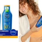 crema solar Nivea Sun Protege & Hidrata FP50+ de 400 ml