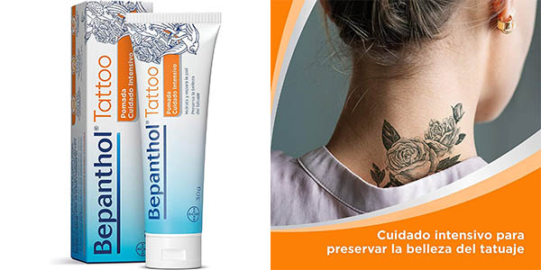 Crema hidratante para tatuajes Bepanthol Tattoo de 30 ml