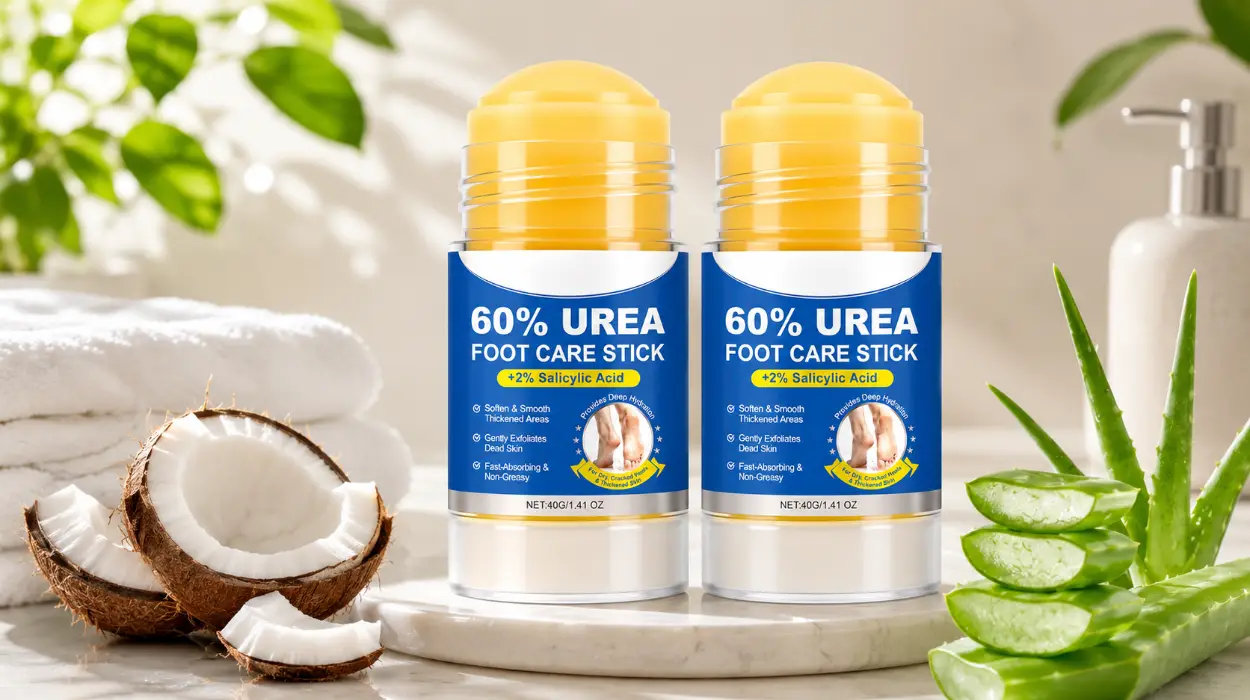 Pack x2 cremas Urea al 60% en barra para pies, manos y codos secos o agrietados