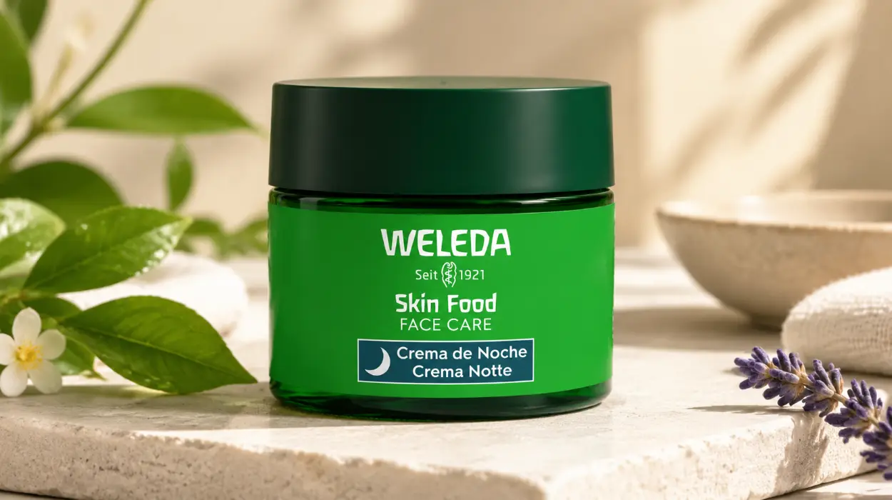 Weleda Skin Food, crema nutritiva de noche para piel seca de 40 ml