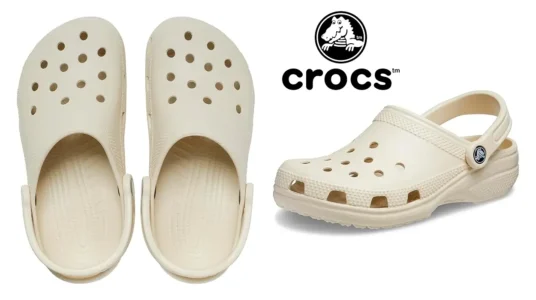 crocs classic clog color hueso baratos