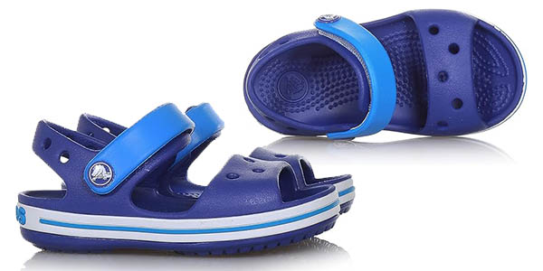 Crocs Crocband Sandal Kids azules oferta