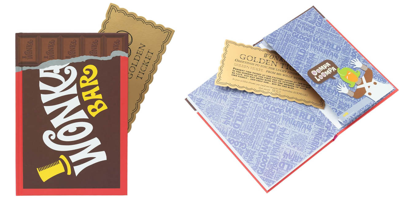 Cuaderno premium Willy Wonka A5