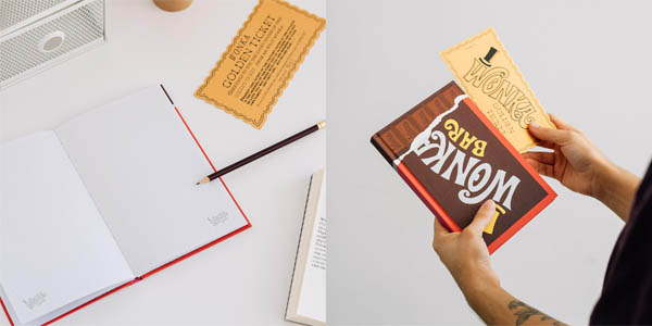 Cuaderno premium Willy Wonka A5
