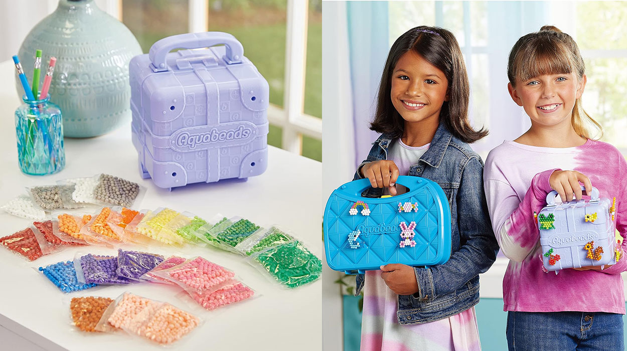 Cubo Aquabeads con más de 3.000 abalorios para hacer manualidades barato