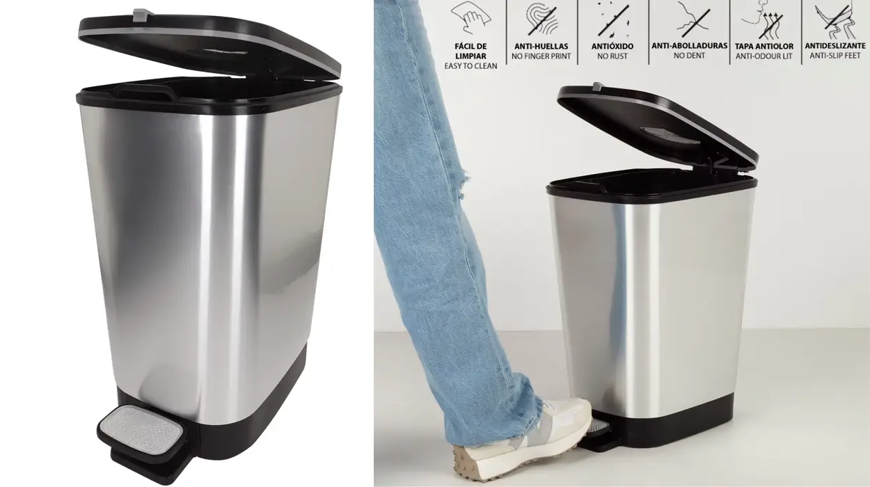 Cubo basura Curver Chic Bin
