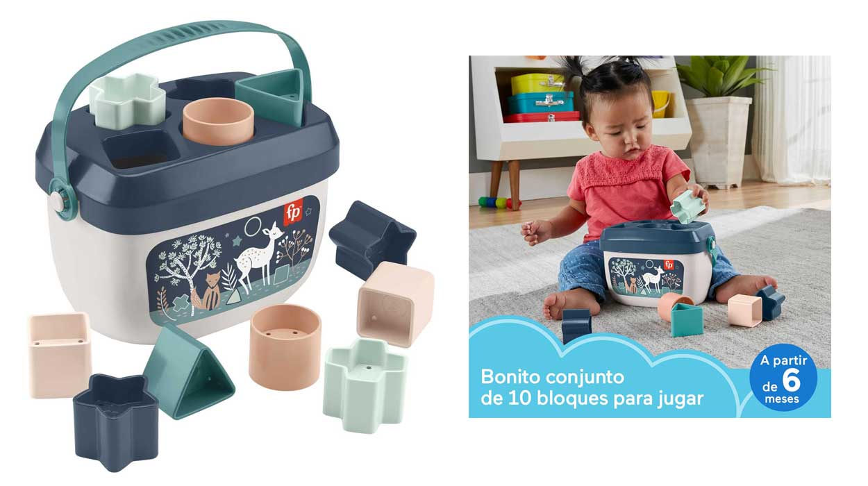 Cubos primeros bloques Fisher Price baratos