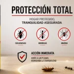 Protege tu hogar con Cucal Barrera: aerosol que sella y aleja cucarachas, hormigas y arañas durante meses