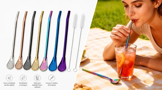cucharas-pajita-reutilizables-de-acero-inoxidable-con-cepillos-de-limpieza