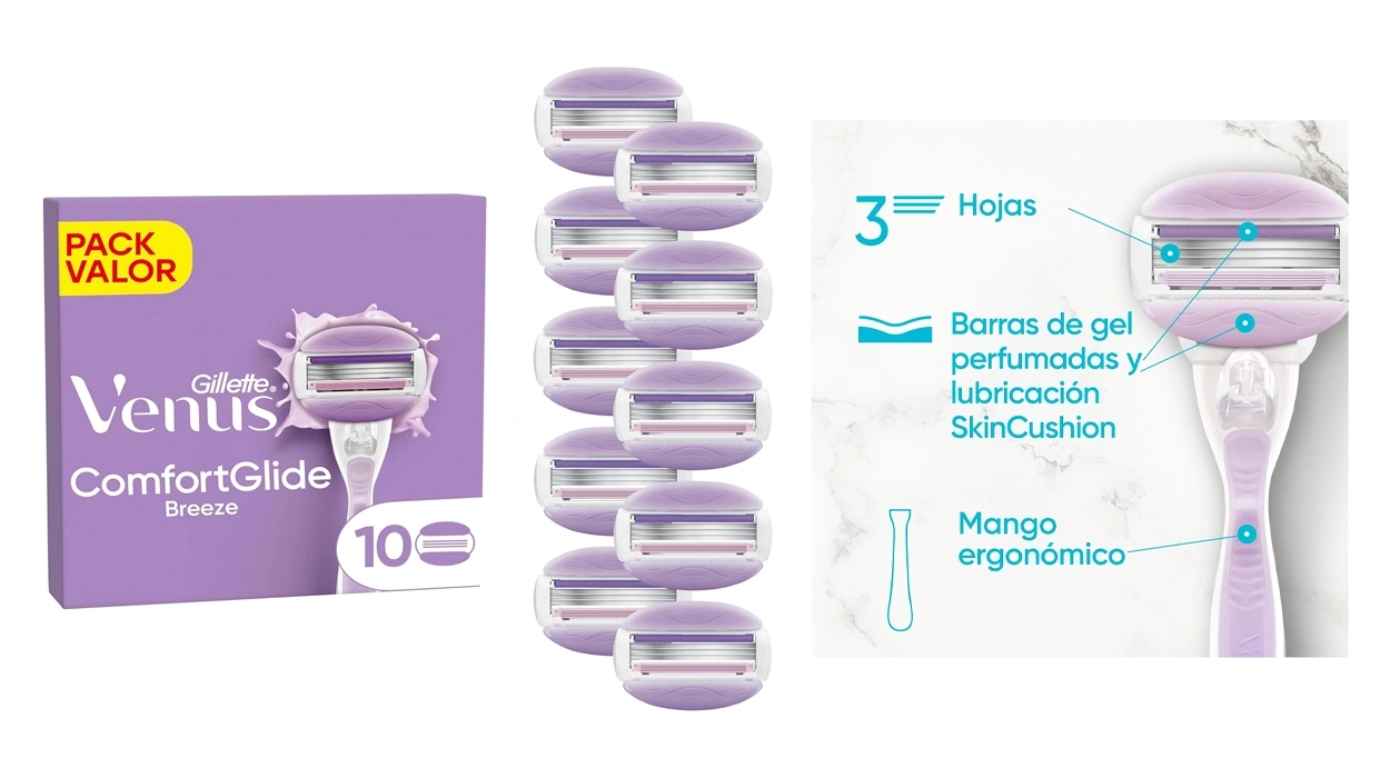 cuchillas ComfortGlide Breeze