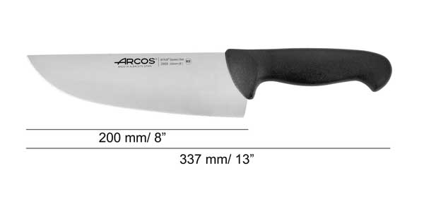 Cuchillo de carnicero ancho Arcos Series 2900 oferta