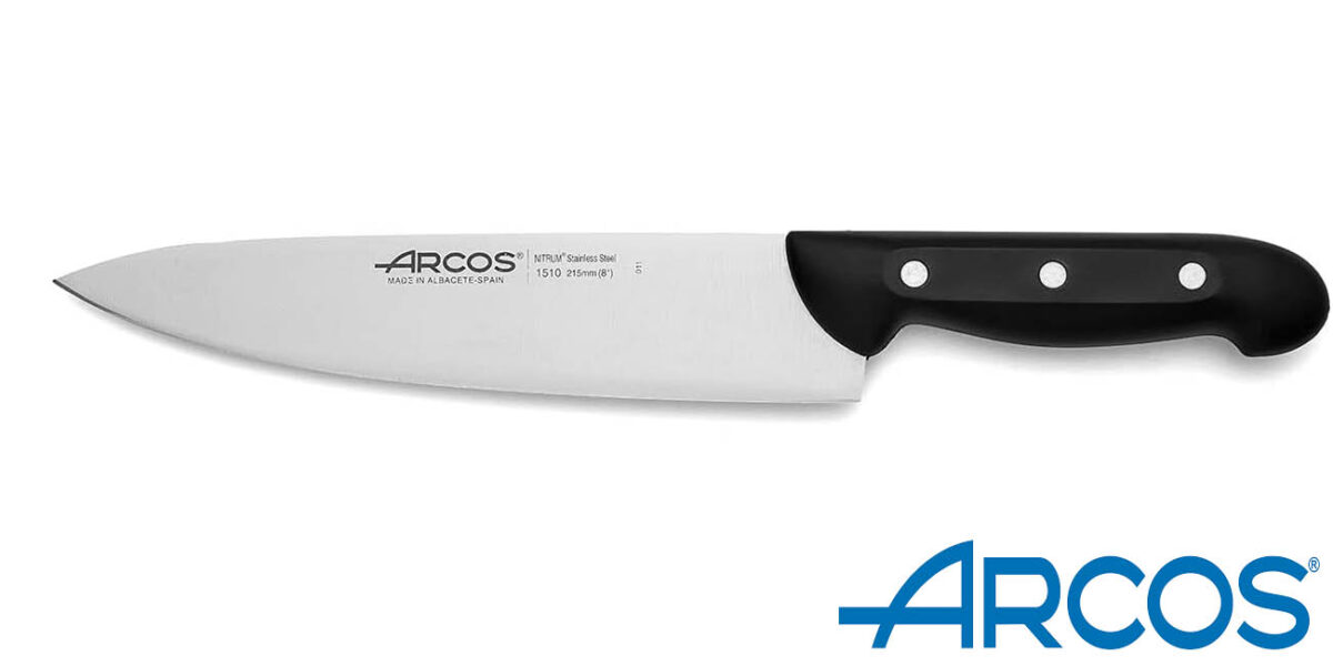 Chollo Cuchillo de cocina Arcos Maitre con hoja de 21.5 cm por solo 9,91€ (-38%) ¡Top ventas!