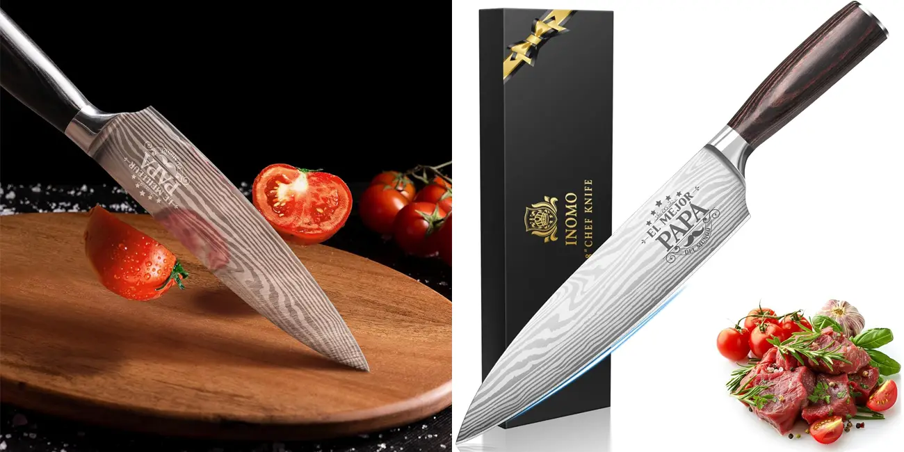 Cuchillo de cocina INOMO regalo para el Día del padre