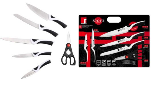 Cuchillos Bergner Kyoto baratos