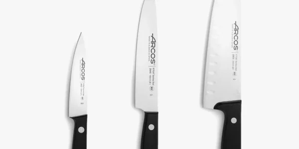Chollo cuchillos de cocina arcos acero inoxidable