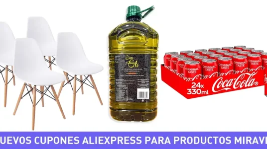 Cupones AliExpress productos Miravia