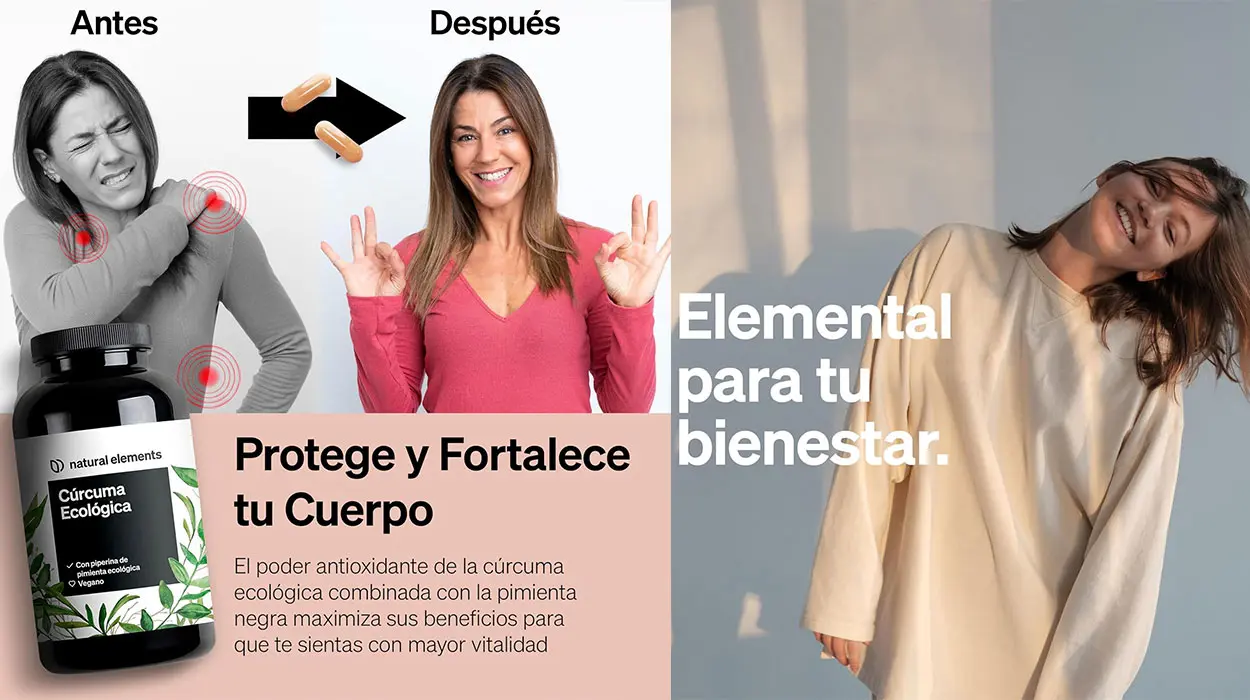 Cúrcuma Ecológica con Pimienta Negra Natural Elements de 240 cápsulas barata